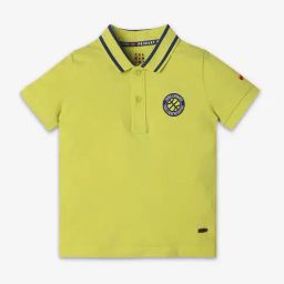 Ed-a-Mamma Kids Green Solid Polo T-Shirt-picture-40
