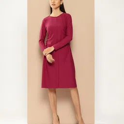Chemistry Side Tie-Ups A-Line Dress-image-51