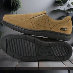 Woodland Men's Camel Casual Loafers-image-17