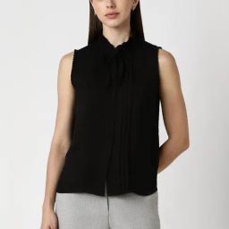 Van Heusen Black Plain Top-picture-17
