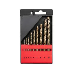 Yato GRD CO-HSS Twist Drill Bit Set Tube-Shapped 1, 2, 3, 4, 5, 6, 7, 8, 9, 10 mm, YT-41603 (Pack of 10)-31