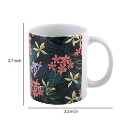PENTADECO Black & Pink Printed Ceramic Glossy Mugs Set of Cups and Mugs image 4