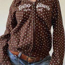 LULU & SKY Women Hooded Geometric Printed Bomber Jacket-picture-31