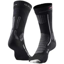 Quechua by Decathlon Black & Grey Blend Printed Socks ( 8-9.5 - 42/44 )-7