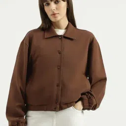 United Colors Of Benetton Brown Regular Fit Jacket-picture-44