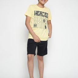 Lil Tomatoes Boys Typography Printed Night suit-picture-44