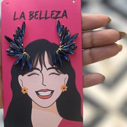 La Belleza Contemporary Studs Earrings-image-15
