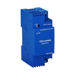 TDK-LAMBDA POWER SUPPLY, AC-DC, 24V, 1.25A, DRL30-24-1-43