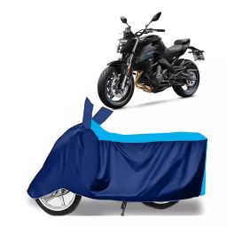 Auto Pearl Two Wheeler Cover for CFMoto 650 NK - Cyan, Blue-image-48