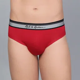 Mast & Harbour Men Low-Rise Seamless Basic Briefs MnH_002_BRF_RD/GB/_1PC-picture-14