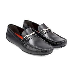 ROSSO BRUNELLO Men Leather Formal Loafers-image-110