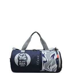 Sfane Blue Medium Printed Sports Duffel Bag With Shoulder Straps-58