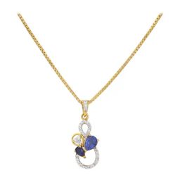 PC Jeweller Devani 22 kt Gold Pendant without Chain-image-16