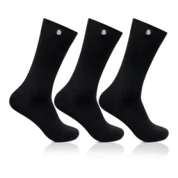 Bonjour Black Striped Socks - Pack of 3-picture-11