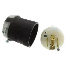 HUBBELL WIRING DEVICES CONNECTOR, POWER ENTRY, PLUG, 20A, HBL2511-picture-43