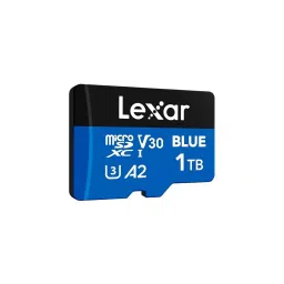 Lexar High-Performance microSDXC Memory Card 1 TB UHS-I with SD Adapter, BLUE image 2
