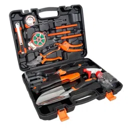 Voltz VZ-TK-14 Home Tool Set 14 Pcs Gardening Tools Heavy Duty with Storage Box-5