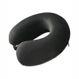 Myntra Elegant Homes Black Memory Foam Filled Cotton Travel Pillow-38