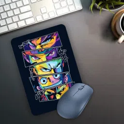 RAWAT TRADERS Anime Eyes Printed Mouse pad for PC Mouse Pad Size 8x7 Inches( Pack of 1 ) Mousepad-11