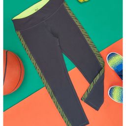 YU by Pantaloons Placement Striped Detailed Track Pant - Grey-image-32