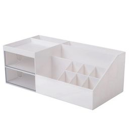 SCHOOLISH Desk Organizer Stationary Storage Stand, Pen & Pencil Holder-Table Pen Holder, Stylish, Stationery Organizer Box with DIY Stickers - PACK OF 1 - COLOR MAY VARY-image-49