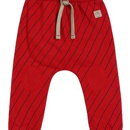 MINI KLUB Cotton Apple Patch Detailed Pant - Red-image-11
