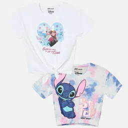 Fame Forever by Lifestyle Kids Pack of 2 Printed Tshirts-image-4