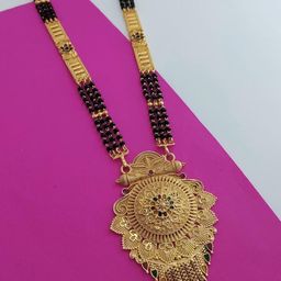 niva fashion Gold Plated Mangalsutra-image-7
