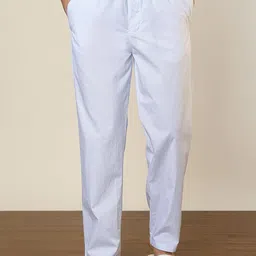 SleepZ by Raymond Printed Pure Cotton Straight-Leg Lounge Pant-picture-4