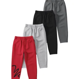 HELLCAT Boys Pack Of 4 Mid-Rise Track Pants-picture-30