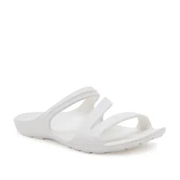 Red Tape Women's White Slides image 3