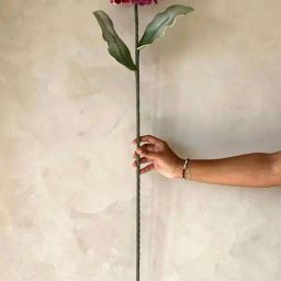 Mason Home Pink & Purple Foam Artificial Flowers-image-4