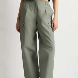 Reebok Green Regular Fit Trousers-image-57