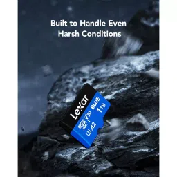 Lexar High-Performance microSDXC Memory Card 1 TB UHS-I with SD Adapter, BLUE image 5