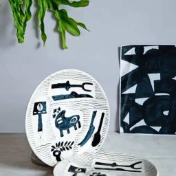 Colaba Hand Painted Ceramic Small Plate - Set Of 2-image-40