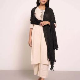 Rangmanch by Pantaloons Black Dupatta-picture-11