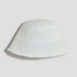 H&M Frayed-Edge Denim Bucket Hat-image-69
