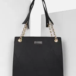 Van Heusen Black Textured Shoulder Bag-picture-43