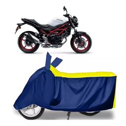 Auto Pearl Two Wheeler Cover for Suzuki SV 650 - Yellow, Blue-image-78