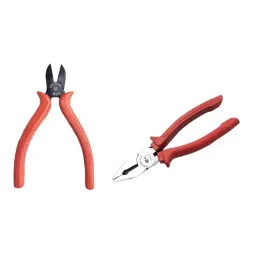 Sky Blue SBE_PLIER_COMBOS_COMBO_668 7.8 inch Stainless Steel Lineman Plier (Pack of 2)-picture-18