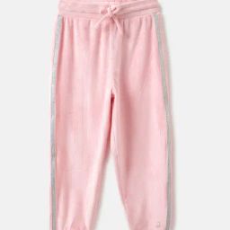 United Colors of Benetton Pink Polyester Regular Trackpants-image-121