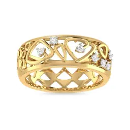 PC Jeweller Avryl 18k Gold Ring for Women-image-91