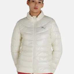 Puma White Regular Fit Sports Jacket-image-66