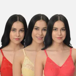 Mod & Shy Multi Lace Print Bra Set-picture-15