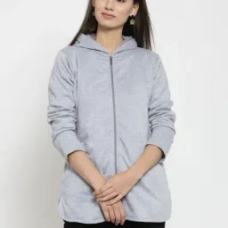 Belle Fille Light Grey Textured Jacket-image-14