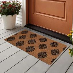 Saral Home Beige & Black Coir 6172 GSM Door Mat - Set of 1-image-65