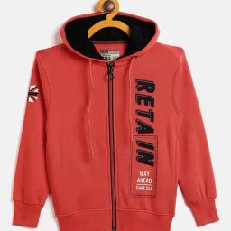 Duke Kids Orange Printed Full Sleeves Sweatshirt-picture-13