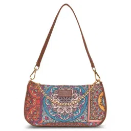ZOUK Multicolor Printed Shoulder Bag-11