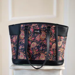 ZOUK Paisley Print Printed Tote Handbag image 2