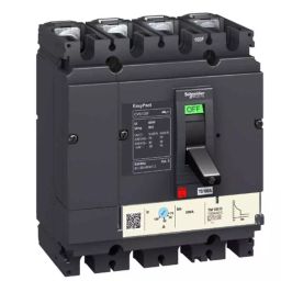 Schneider 100A 25kA 4 Pole EasyPact CVS MCCB, LV510317-4